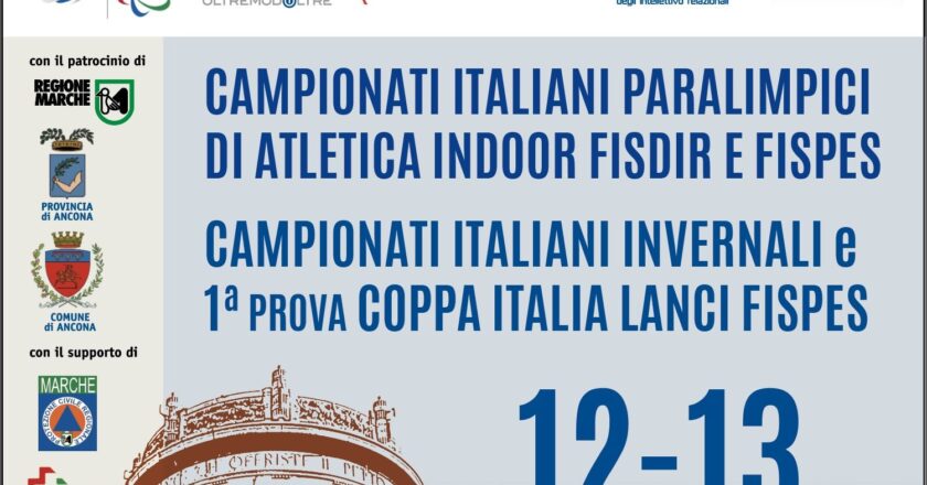 Tornano ad Ancona nel weekend i campionati paralimpici di atletica