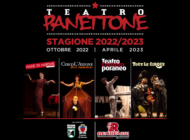 TEATRO PANETTONE, QUATRO RASSEGNE PER LA STAGIONE 2022/2023