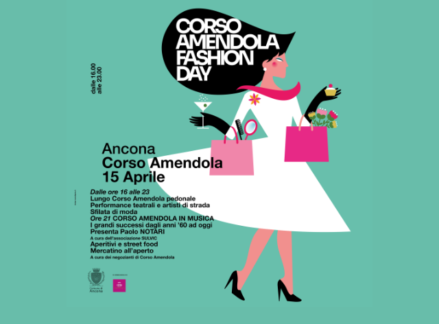 SABATO 15 APRILE SARA’ CORSO AMENDOLA FASHION DAY