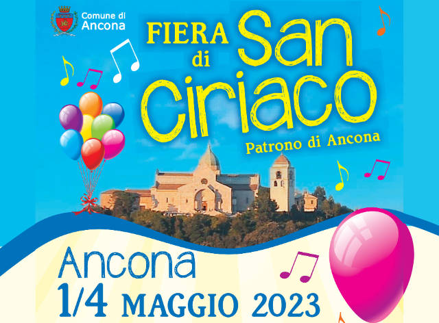 DAL 1 AL 4 MAGGIO LA FIERA DI SAN CIRIACO