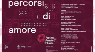 FESTIVAL DEL PENSIERO PLURALE, PROSSIMO APPUNTAMENTO IL 4 MARZO