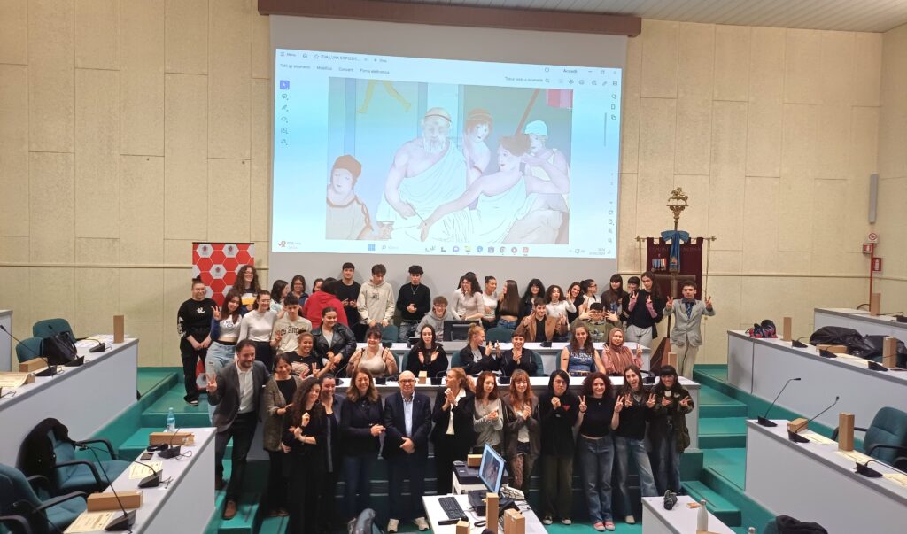 CERIMONIA DELL’AVIS IN COMUNE CON GLI STUDENTI DEL LICEO ARTISTICO MANNUCCI