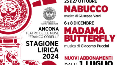 STAGIONE LIRICA 2024: NABUCCO E MADAMA BUTTERFLY IN SCENA AL TEATRO DELLE MUSE