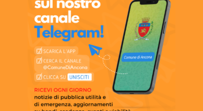 UNISCITI AL CANALE TELEGRAM DEL COMUNE DI ANCONA